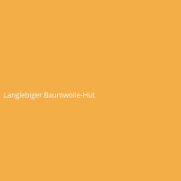 Langlebiger Baumwolle-Hut