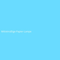 Mittelm&auml;&szlig;ige Papier-Lampe