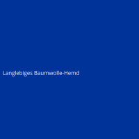 Langlebiges Baumwolle-Hemd