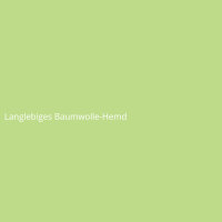 Langlebiges Baumwolle-Hemd