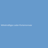 Mittelm&auml;&szlig;iges Leder-Portemonnaie