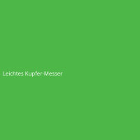 Leichtes Kupfer-Messer