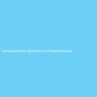 Fantastisches Aluminium-Portemonnaie