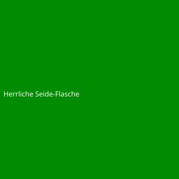 Herrliche Seide-Flasche