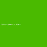 Praktische Wolle-Platte