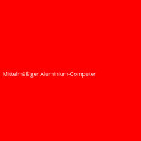 Mittelm&auml;&szlig;iger Aluminium-Computer